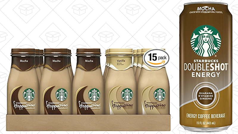 20% off Starbucks Doubleshot or Frappuccino